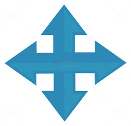 四个方向箭头