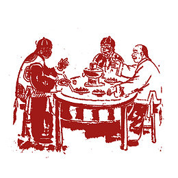 茶楼 交谈  古人   特色