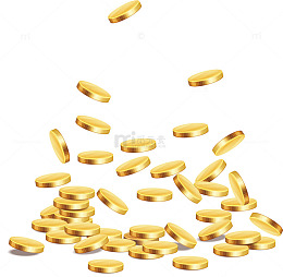散落的金币
