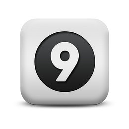 不光滑的白色的广场图标字母数字
