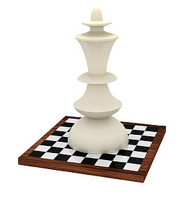 棋盘上的白棋