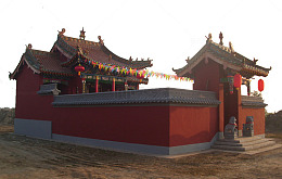 关公庙建筑摄影