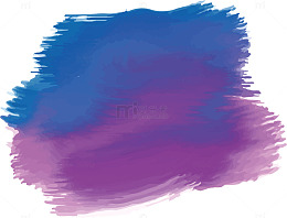 蓝紫色笔刷底纹