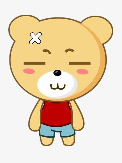 受伤的熊