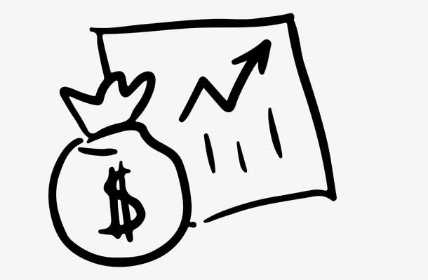 创意灵感手绘金钱