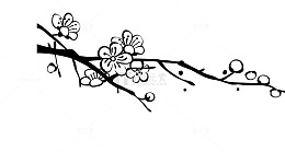 一只梅花