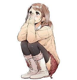 可爱的女孩