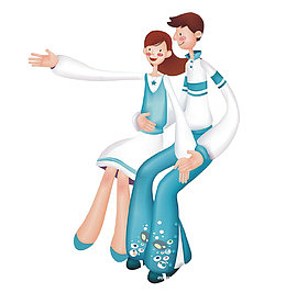 情侣卡通人物