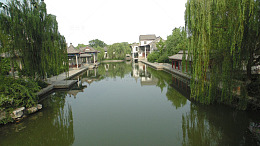 大明湖风光