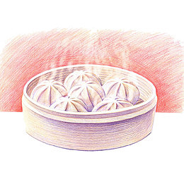 笼子里的包子