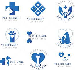 动物医疗logo设计