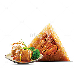 鲜肉粽子