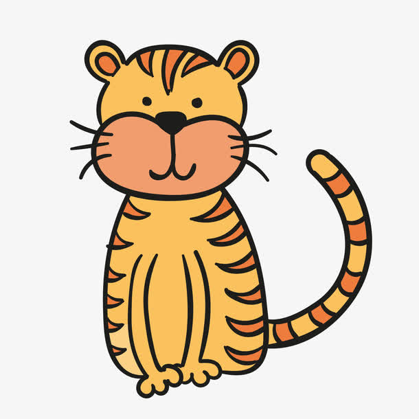 关键词 : 卡通老虎,手绘老虎[声明] 觅元素所有素材为用户免费分享