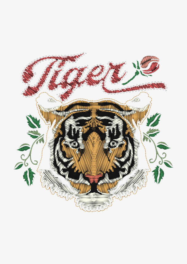 关键词 : 卡通,手绘,老虎,英文,刺绣[声明] 觅元素所有素材为用户免费