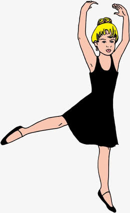 旋转跳舞的小女孩