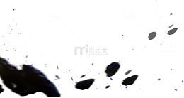 漂浮的碎石子