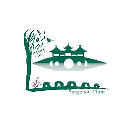 扬州瘦西湖地标五亭桥