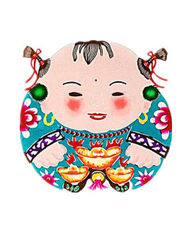 大头福娃娃