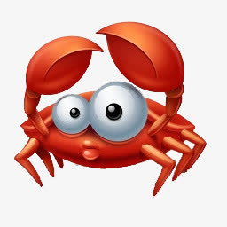 卡通螃蟹