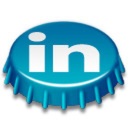 啤酒帽LinkedIn啤酒瓶盖