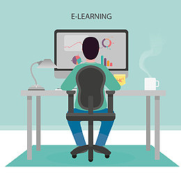 矢量使用电脑插图