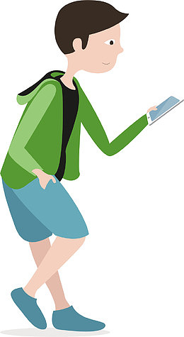 室内使用手机APP