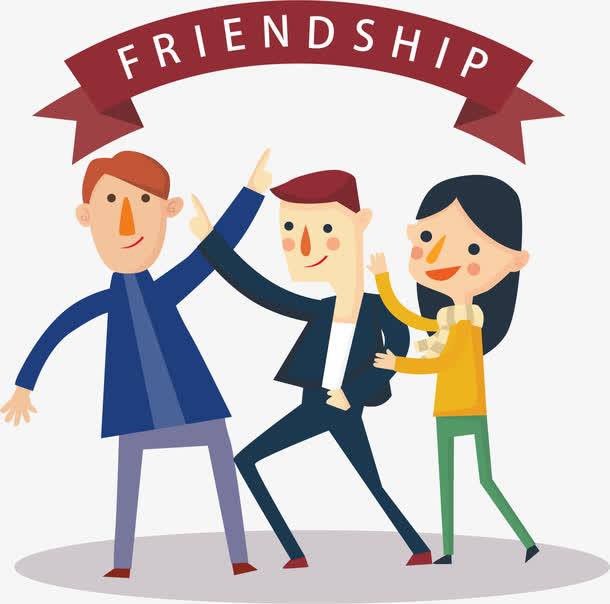 关键词 : 矢量,手绘,卡通,好朋友,人物