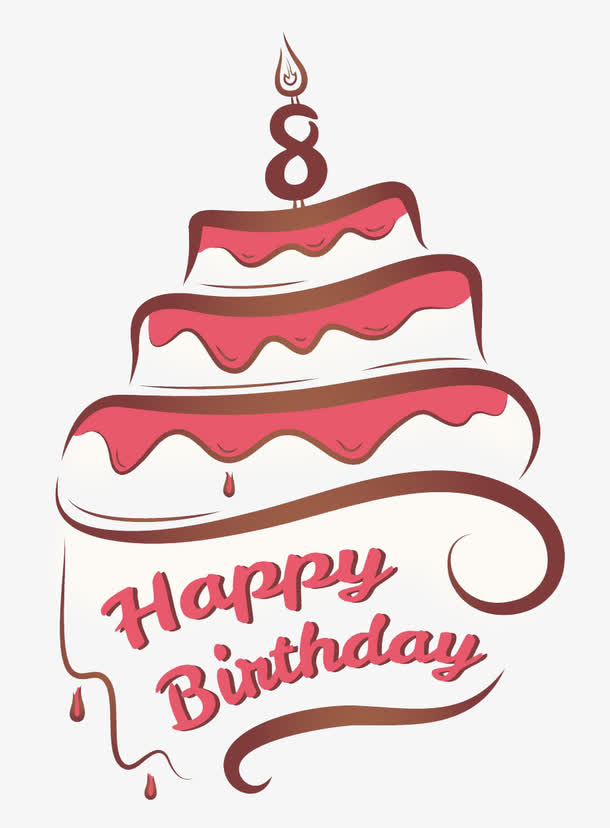 生日蛋糕素材免费下载_觅元素