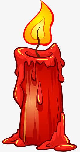 卡通蜡烛图片_卡通蜡烛素材_觅元素