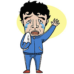 挥手离别流眼泪