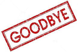 goodbye印章
