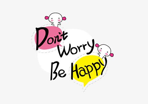 英文happy的艺术字