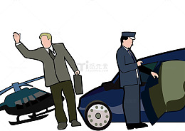 与朋友挥手告别