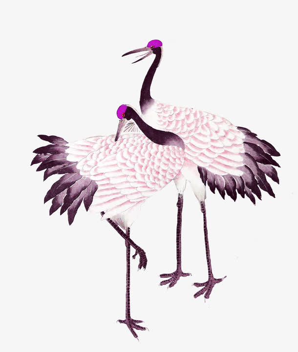 丹顶鹤素材免费下载_觅元素