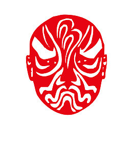 京剧人物造型剪纸