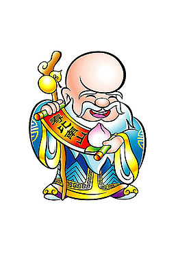 卡通寿星公