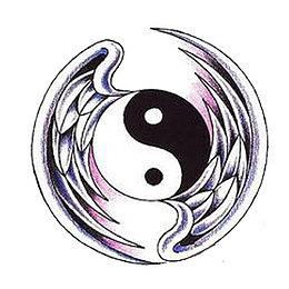 阴阳鱼纹身