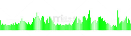 绿色高低音频