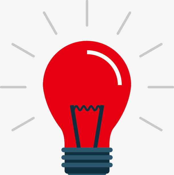 电灯泡矢量素材