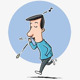 漫画随地吐痰的男人