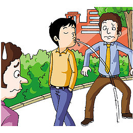 漫画禁止随地吐痰