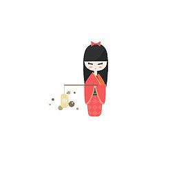 日本小女孩
