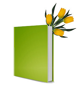 绿色封面笔记本