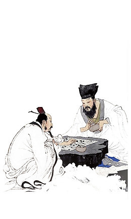 手绘中国风插画2