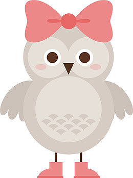 矢量图猫头鹰