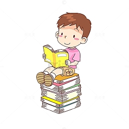 读书的男孩