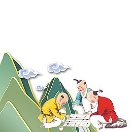 古代小孩下棋