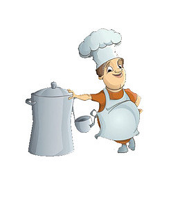 大肚子厨师