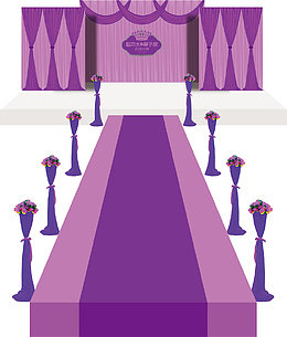 婚礼舞台素材