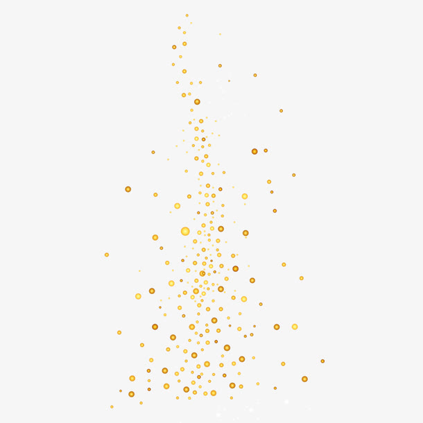 漂浮金点素材免费下载_觅元素